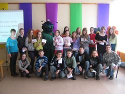 5.-7.klašu eksperti kopā ar Bērnu žūrijas vēstnesi - Zaļo grāmatu vīriņu 5.-7.klašu eksperti kopā ar Bērnu žūrijas vēstnesi - Zaļo grāmatu vīriņu