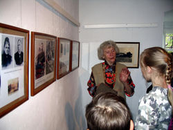 Dundagas pils izstāžu zālē