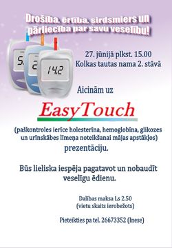 Easytouch prezentācija
